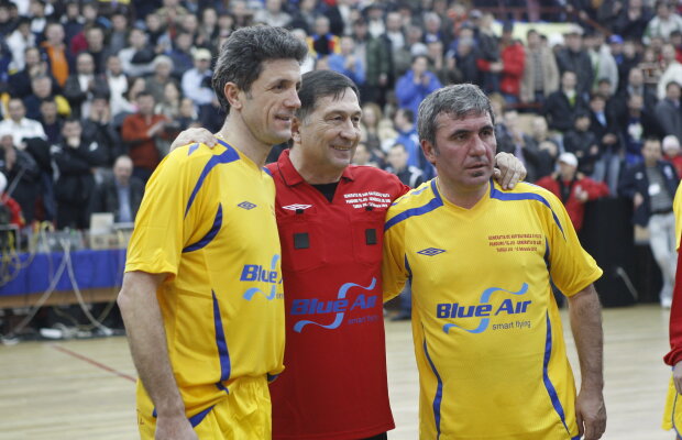 Hagi şi Popescu din nou pe gazon » Joacă alături de Zidane într-un meci caritabil