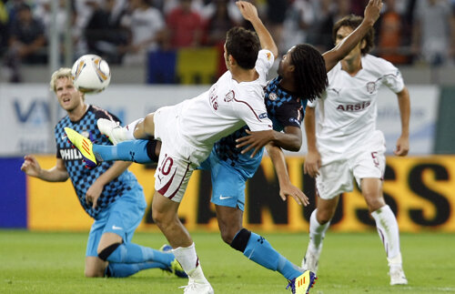 Obiectivul Rapidului în meciul cu PSV: "Să nu luăm multe"