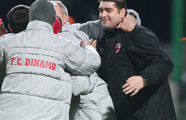 Ciobotariu e mulţumit: "Nu ştiu cînd a mai avut Dinamo 40 de puncte după un tur"
