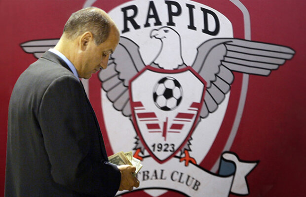 Copos ar ceda Rapidul pe 1 RON, dar clubul are datorii de vreo 3 milioane de euro numai la bugetele publice