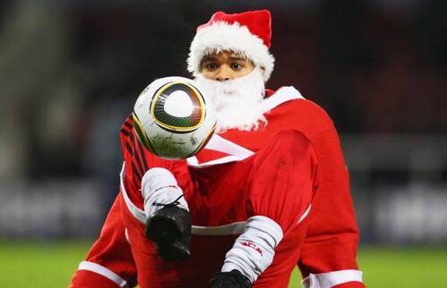 VIDEO Ho! Ho! Ho! Moş Crăciun ştie fotbal