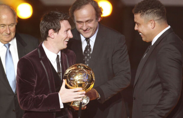 GALERIE FOTO Messi, cel mai tînăr, Cannavaro, cel mai bătrîn. Balonul de Aur nu ţine cont de vîrstă ;)