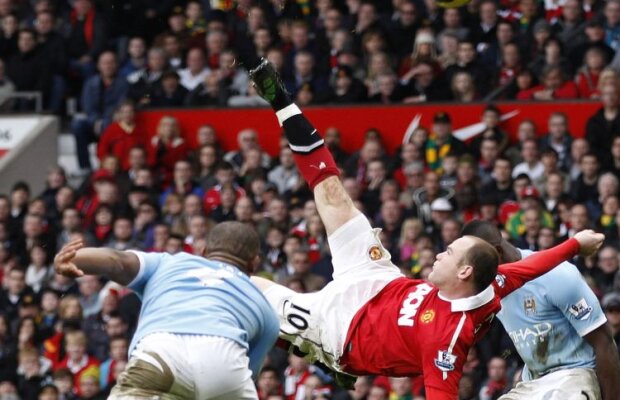 VIDEO Rooney are o explicaţie specială pentru cel mai frumos gol: ”E ca şi cum faci un copil” :)