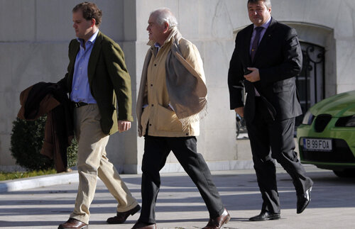 Ramon Calderon a luat prînzul cu Becali » Miel, prepeliţe, creveţi şi Dom Perignon!