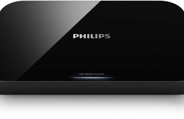 Player multimedia Philips, citesc de pe HDD şi card SD
