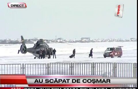 VIDEO / Primele imagini cu venirea primilor 6 jucători de la Oţelul după ce-au stat 30 de ore blocaţi în zăpadă!