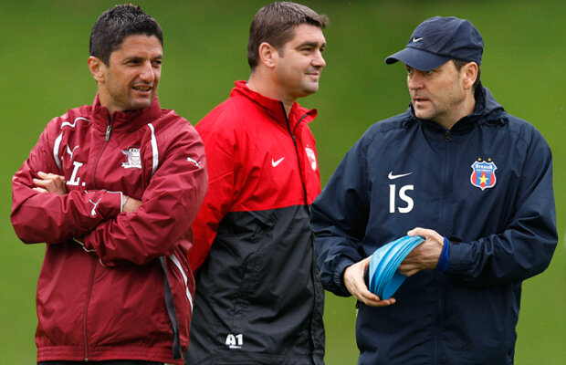 Steaua, Dinamo şi Rapid merg pe CONTINUITATE » Antrenorii păstrează pentru retur aceeaşi strategie tactică