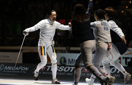 Fetele de la spadă - locul 3 la Doha