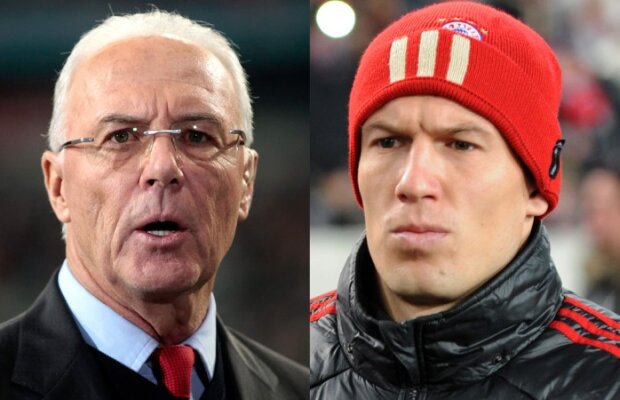 Beckenbauer loveşte în Robben: ”E nerecunoscător şi egoist”