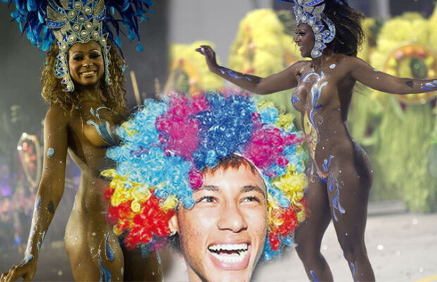 GALERIE FOTO Neymar a cîntat şi a dansat nebuneşte la Carnaval