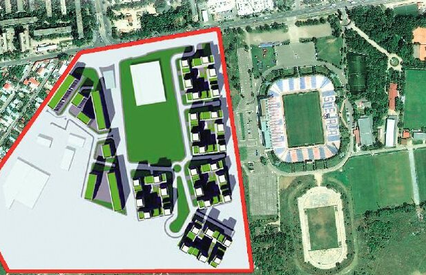 Ghencea Residence » Un proiect imobiliar uriaş va răsări fix lîngă fostul stadion al steliştilor