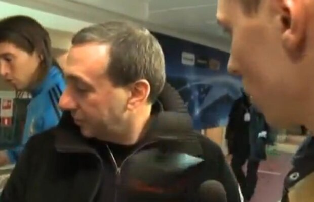 VIDEO Galacticii sînt de neatins! Preşedintele lui ŢSKA, împiedicat să-l atingă pe Ramos de un oficial spaniol