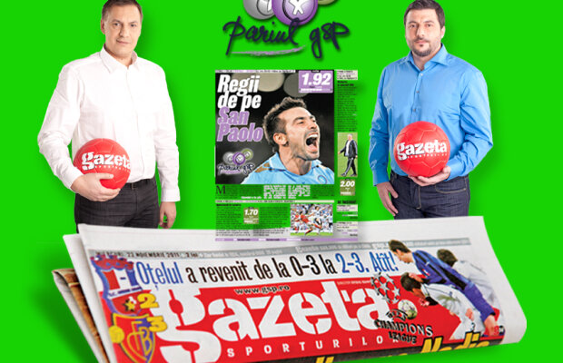 Aşa se fac banii: Un meci memorabil şi profit de 65% pentru cine a folosit ieri ponturile din pagina de pariuri a Gazetei!