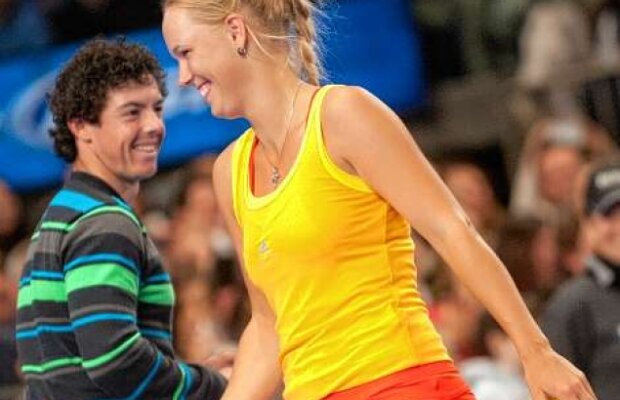 VIDEO De necrezut! Şarapova învinsă de iubitul lui Wozniacki