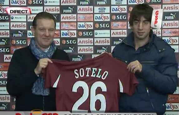 Sotelo: "Sper să îl înlocuiesc cu brio pe Pancu şi să marchez cît mai mult"