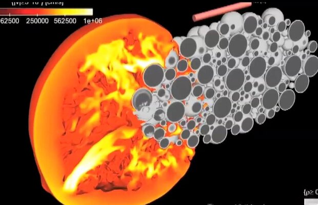 Momentul distrugerii unui asteroid care se îndreaptă spre Terra (VIDEO)