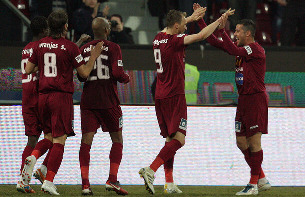 VIDEO / Pantelis Kapetanos a marcat din nou pentru CFR » Tg. Mureş, Gaz Metan, Pandurii şi acum Sportul!