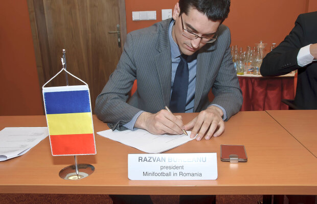 România a cîştigat preşedinţia Federaţiei Europene de Minifotbal