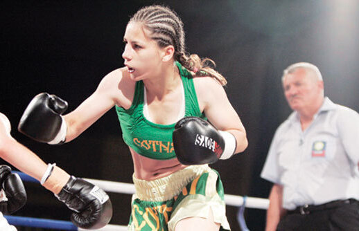 Corina Cîrlescu: "Vreau să urmez paşii lui Lucian Bute"