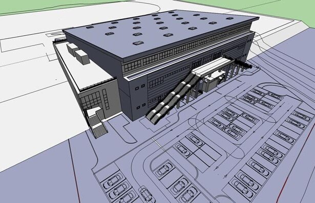 Patinoar în aer » Costă 8 milioane de euro, dar nu se ştie dacă va fi gata la timp