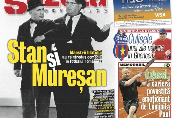 Stan şi Mureşan » Vezi cum ironizează ziarul Blatul!