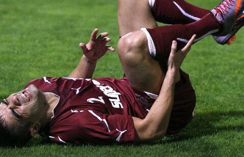 Doi titulari în minus la Rapid pentru derby-ul cu Dinamo