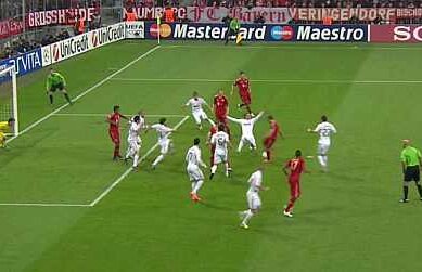 VIDEO Păreri contradictorii» A fost sau nu ofsaid la golul marcat de Ribery?