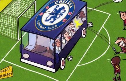 FOTO Englezii ajung pe Camp Nou cu un autobuz marca "Sorinaccio" :D