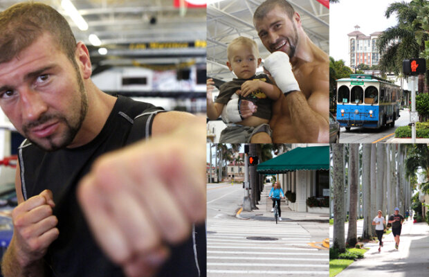 Gazeta încheie astăzi reportajul exclusiv din Miami » Cum arată "sosia" lui Froch în care loveşte Bute