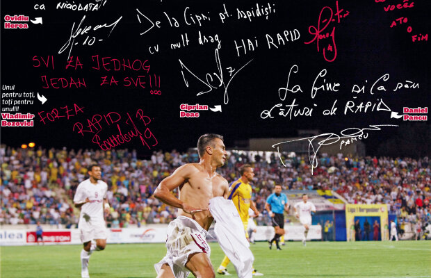 EXCLUSIV GSP Rapidiştii fac apel la suporteri: "Ajutaţi-ne să vă facem fericiţi!"