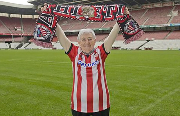 Interviu cu cel mai pasionat fan Bilbao » Sara Estevez, 86 de ani: "Niciodată n-a existat un Athletic mai bun"