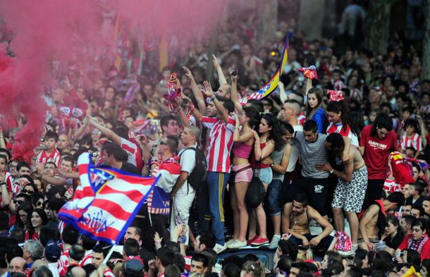 FOTO Neptun printre zei » Atletico a continuat sărbătoarea la Madrid