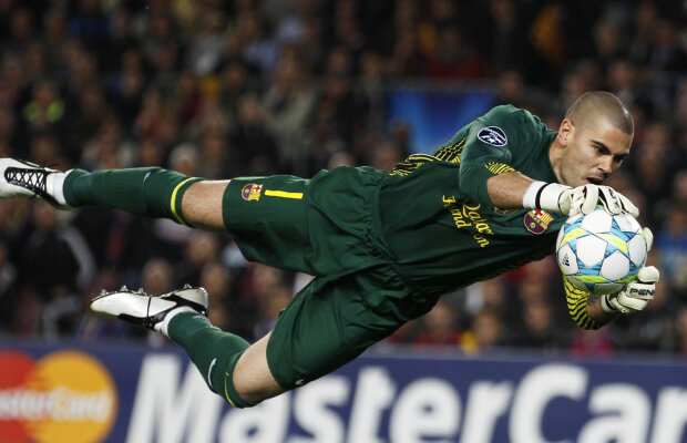 Barça, mai tare ca Real Madrid la portari » Victor Valdes a cucerit pentru a cincea oară consecutiv trofeul Zamora