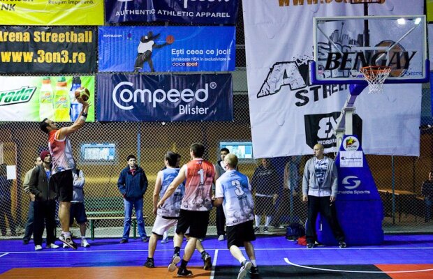 Duminică plouă la propriu şi la figurat cu vedete la Sport Arena Streetball!