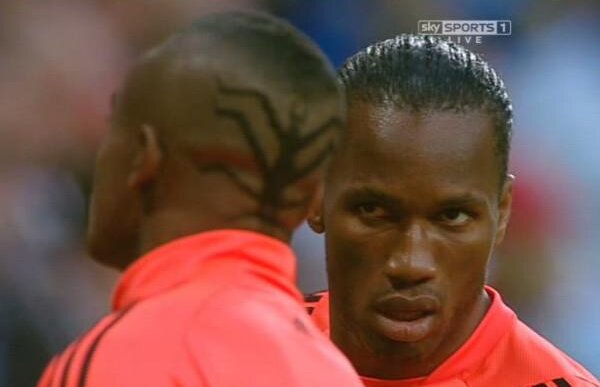 Păianjenul lui Kalou :D Ivorianul a afişat o coafură inedită în finala Ligii