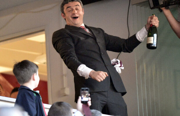 FOTO Şi-au bătut joc de Becali! » Cum s-au răzbunat clujenii pe patronul stelist