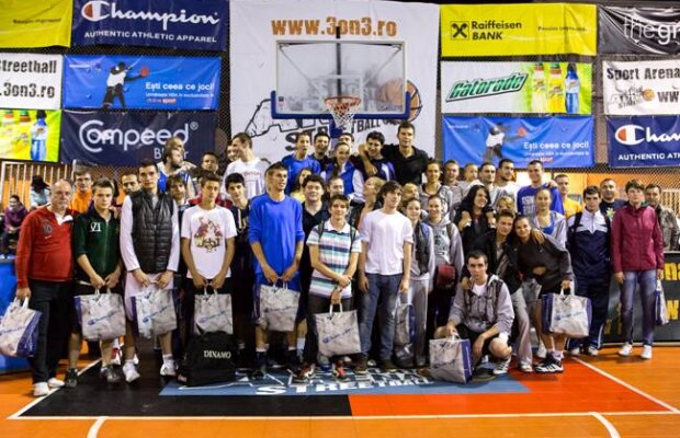 Baschet, recorduri, vedete şi o lansare de carte la turneul 1 Sport Arena Streetball