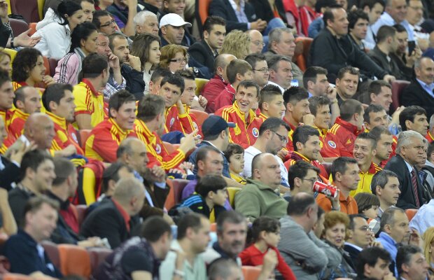 Suporteri de lux la finala Cupei » Rapid şi Dinamo au fost susţinute de componenţii naţionalei României