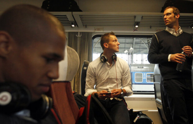 FOTO După 78 de ani! » Cehii au ajuns cu trenul la Euro! Sînt superstiţioşi