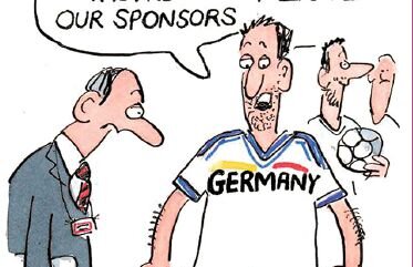 Cea mai tare caricatură de la EURO » "Sîntem Grecia - ei sînt doar sponsorii noştri" :D