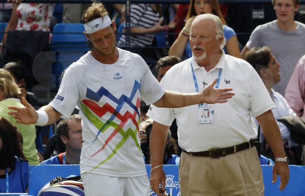 VIDEO Furie nebună! » Nalbandian descalificat în finala de la Queen's după ce a lovit un arbitru