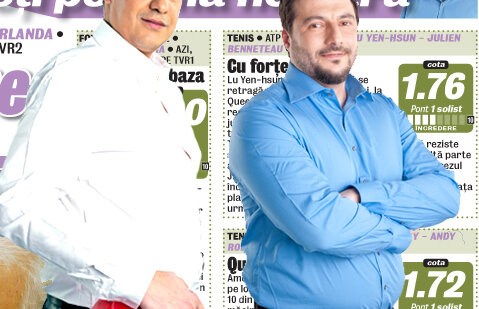 Victorie! A patra în ultimele cinci zile! Pagina de ponturi a Gazetei Sporturilor adună succes după succes!