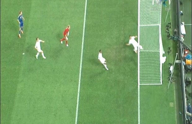 Greşeală capitală a arbitrilor » Gol nevalidat Ucrainei