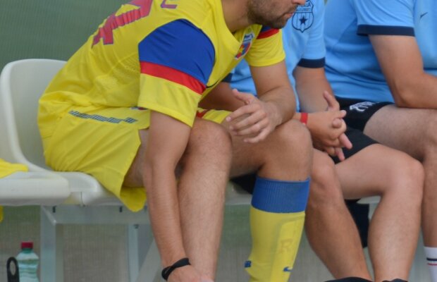 Necazuri cu golgeterul! Rusescu s-a accidentat în amicalul cu Salzburg