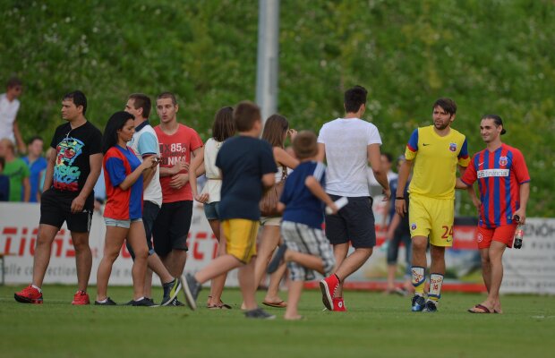 Trup şi suflet pentru culori? Fanii Stelei au furat echipamente şi mingi la ”amicalul” cu Zestafoni :O