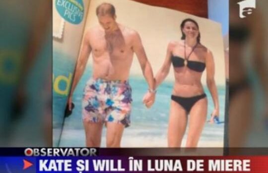 Au aparut primele fotografii cu printul William si Kate Middleton in luna de miere