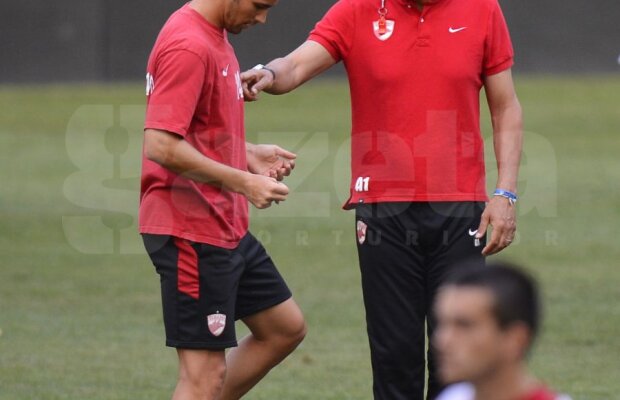 FOTO National Arena e un sfetnic bun » Mini-şedinţă între Bonetti şi Luchin la antrenamentul oficial