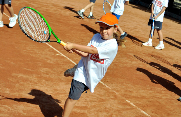 FOTO Copiii, în centrul atenţiei la BCR Open » Kids Day Gazeta Sporturilor 2012