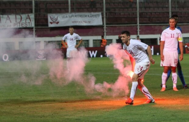 Copos îi ameninţă pe suporteri: "Mut Rapidul din Giuleşti!"