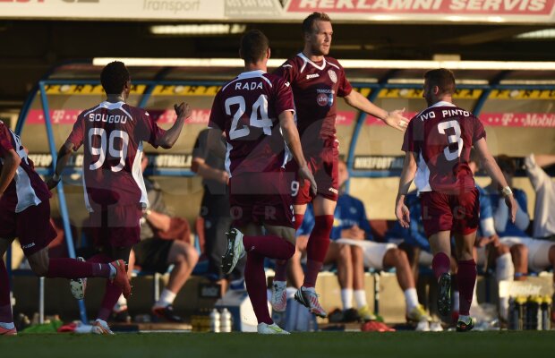 Slovan Liberec - CFR Cluj 1-2 » Evoluţia perfectă a lui Felgueiras a adus calificarea în play-off